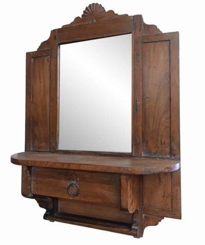 Καθρέπτης με συρτάρι vintage 